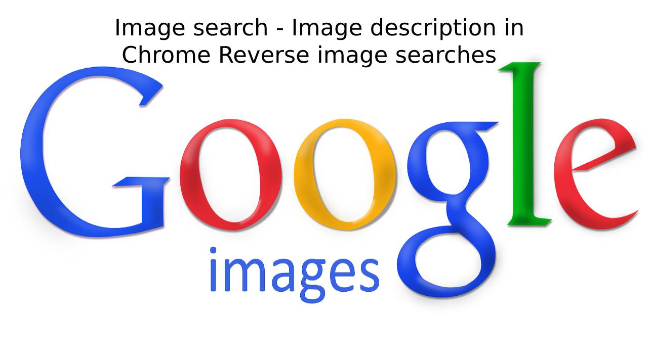 Image search - Image description in Chrome Reverse image searches