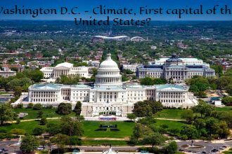 Washington D.C. - Climate, First capital of the United States?