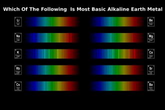 Which Of The Following  Is Most Basic Alkaline Earth Metal
