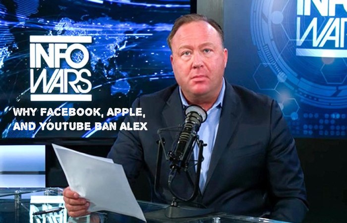 Why Facebook, Apple, And Youtube Ban Alex Jones Show Youtube