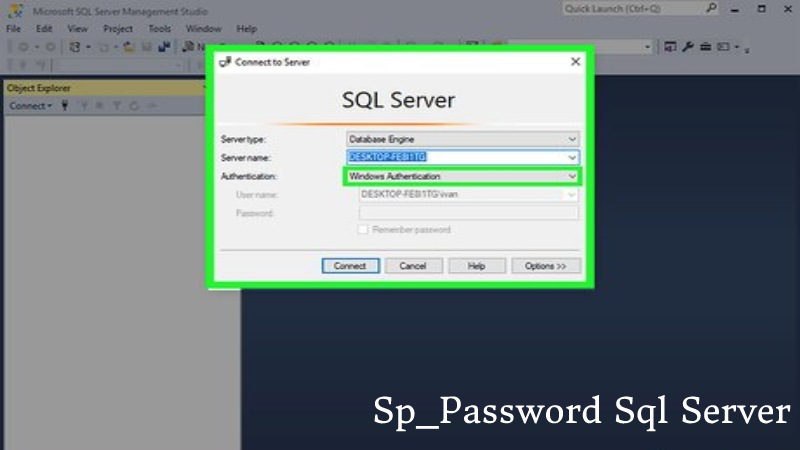 Sp_Password Sql Server